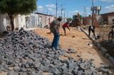 Obra de Pavimentação da Rua Tito Nunes está 85% concluída Obra de Pavimentação da Rua Tito Nunes está 85% concluída