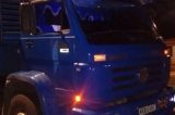 Policia militar apreende caminhão, com destino a Uauá, que atropelou motoqueiro na Lagoa do Boi