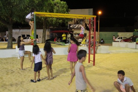 clube do bairro Cohab Massangano inauguração 2