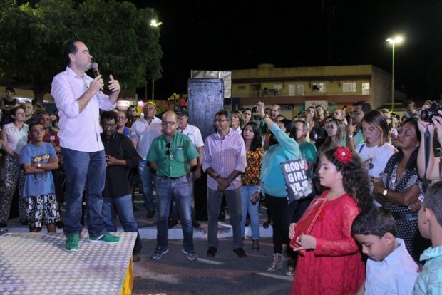 clube do bairro Cohab Massangano inauguração