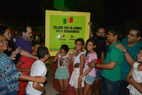 clube do bairro vila eduardo inauguração 1
