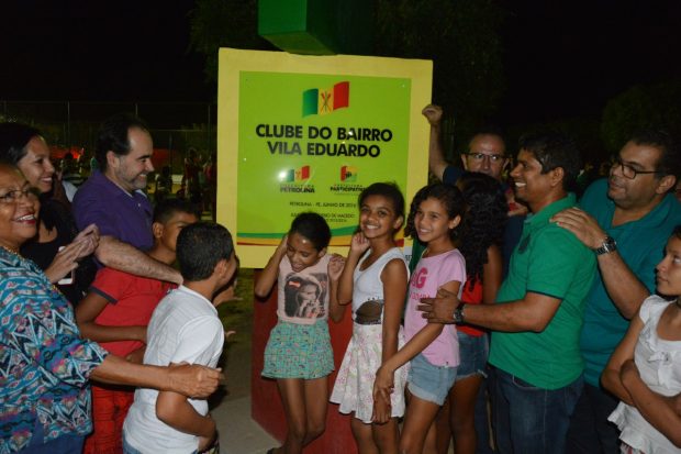 clube do bairro vila eduardo inauguração 1
