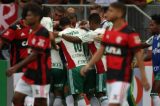Flamengo empena e é derrotado pelo Palmeiras