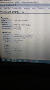 mandado afranio