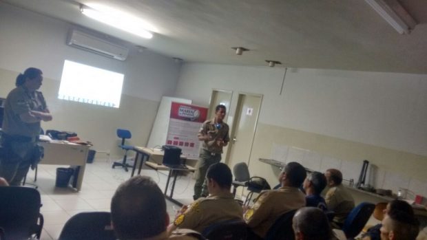 mulher pm palestra