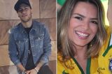 Neymar é visto aos beijos com ex-mulher de Dado Dolabella