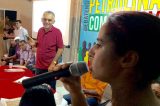 Moradores do Residencial Brasil e bairros vizinhos apresentam as demandas do lugar a Odacy Amorim