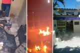 Homem invade escola e põe fogo em sala da diretora