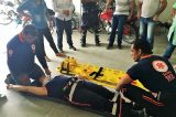 Equipe de socorristas do SAMU participa de treinamento