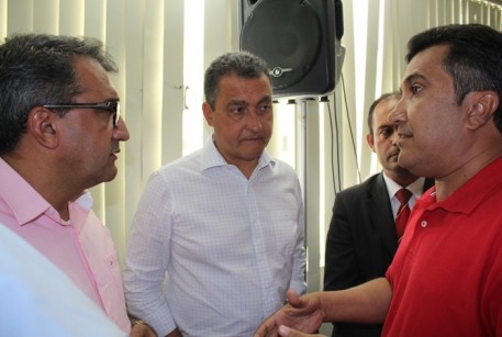 Marcos expoe ao governador e a Isaac necessiade de priorizar Remanso nos investimentos produtivos