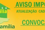 Atualização Cadastral do Bolsa Família já pode ser feita em Petrolina