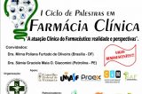 I Ciclo de Palestras em Farmácia Clínica será realizado nesta quarta-feira (13) na Univasf