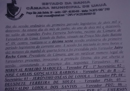 papel da camara1