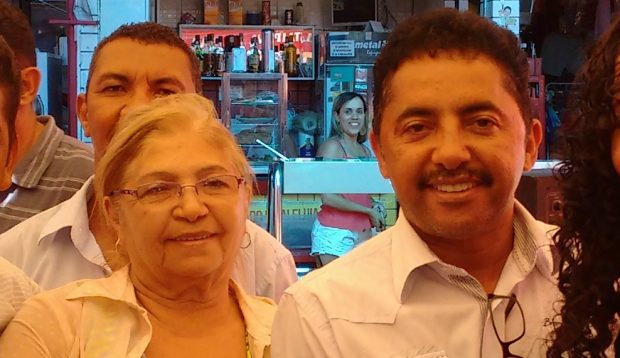 roberto com a mae