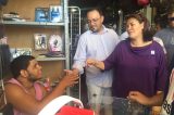 Medeiros apresenta Suzana, sua pré-candidata a prefeita, aos comerciantes do Camelódromo e Terminal
