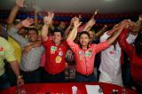 Paulo Bomfim é recebido com festa nas Convenções do PT, PP e PDT