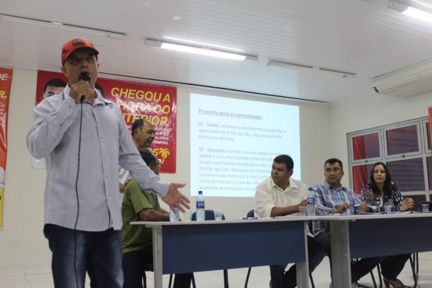 Luizinho do Jatobá expõe reivindicações