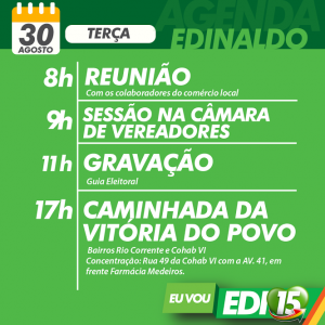 agenda de edinaldo