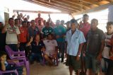 Moradores do fundo do município de Pilão Arcado decidem abandonar candidato do prefeito