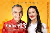 Campanha de Odacy e Leia tem segundo dia marcado por entrevista em rádio e reuniões