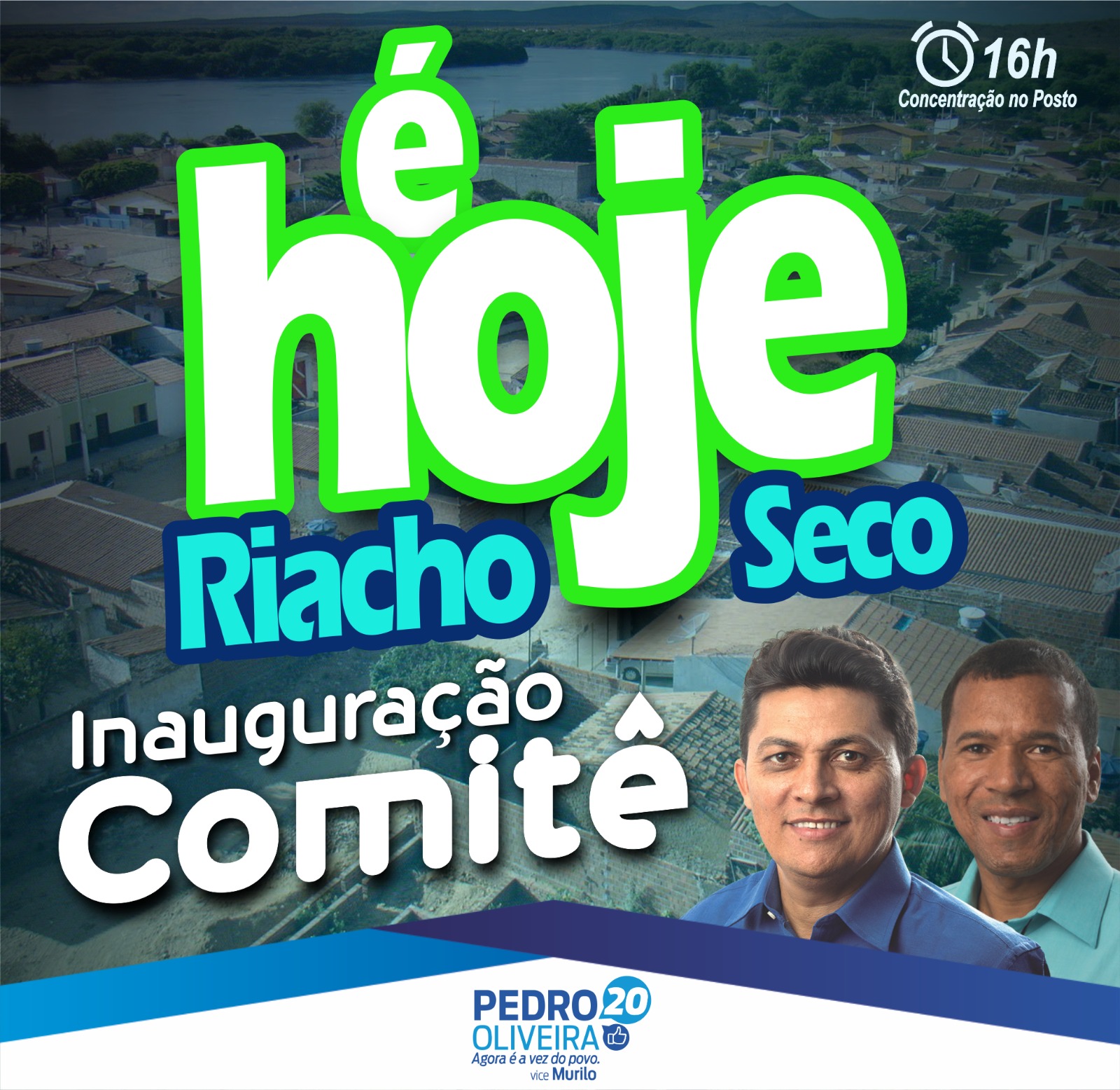 É hoje