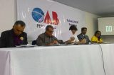 Candidatos a prefeitos de Petrolina debatem na OAB