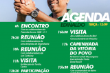 Agenda do candidato Edinaldo Lima