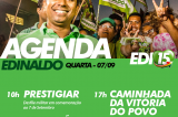 Agenda de Edinaldo Lima para hoje (07)
