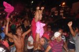 Multidão recebe Flambinho (PTB) com grande festa em Riacho Seco distrito de Curaçá