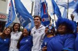 Miguel lidera caminhada no Pedro Raimundo e no Vale Grande Rio