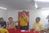 Durante coletiva, Paulo Bomfim reforça compromisso por Juazeiro