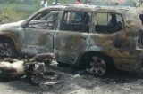 Incêndio em matagal causa acidente envolvendo 12 veículos em Jaboatão