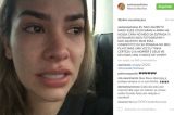 EX-BBB Adriana chora ao relatar assalto: ‘Pensei que fosse morrer’