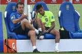 Neymar e Daniel Alves não queriam Dunga na seleção, diz Marcelinho Carioca