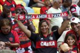 Torcida do Flamengo esgota Setor Norte do Maracanã para a partida contra o Corinthians