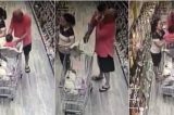 Mãe impede que homem sequestre filha em supermercado