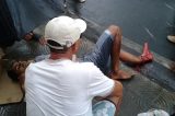 Acidente entre moto e carro na Adolfo Viana, em Juazeiro