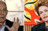 Dilma diz que discute no PT a reformulação do partido Dilma diz que discute no PT a reformulação do partido