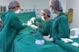 Pacientes passam por cirurgia de reconstituição de mama no HU-Univasf