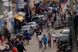 Bandidos invadem cidade do interior baiano com fuzis, assaltam comércio e disparam contra delegacia