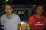 Rondesp prende homens com maconha e arma em Juazeiro