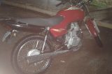 Menor desocupado é apreendido acusado de roubar moto