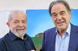 No Brasil para divulgar filme sobre Snowden, Oliver Stone visita Lula No Brasil para divulgar filme sobre Snowden, Oliver Stone visita Lula