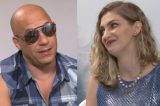 Vin Diesel dá cantada em youtuber brasileira e gera polêmica sobre assédio; veja vídeo