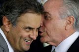 Abandonar Temer agora seria equívoco grave, diz Aécio