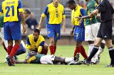 Jogador sofre ataque cardíaco minutos depois de marcar um gol e morre