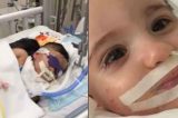Bebê que estava em coma abre os olhos antes de seus aparelhos serem desligados