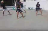 Vídeo: raio quase atinge estudantes durante apresentação de dança na Bahia