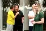 Manifestantes chamam desembargador de ‘ladrão’