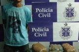 Homem é preso com maconha em Senhor do Bonfim